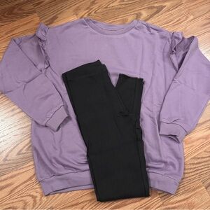 H&M Set Sweater and Leggings size 8-9 Youth Brand New with Tags Medium
